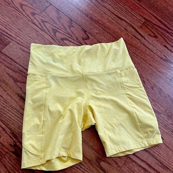 CALIA By Carrie Underwood (Dick’s Sporting Goods): Sunny Yellow Boxer Shorts - Picture 1 of 4
